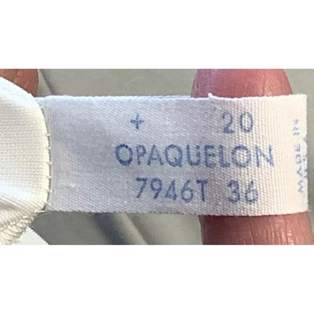 VTG Van Raalte White Nightgown Slip Dress Womens 36 (Sm)  Lingerie Coquette - Picture 7 of 7